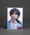 BTS all member spiral notebook kpop army lover diary bts notepad front and back same notebook for personal and daily use. 