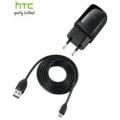 HTC DESIRE 626/ 628/ 630/ 650 - 1.5A HTC CHARGER ADPATER WITH Micro USB CABLE - BLACK. 