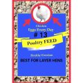 Poultry feed 3 no size birds murghi ki feed  chicks chicken and duck's 3kg. 