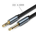 HiFi AUX Cable 6.5mm to 3.5mm Audio Single Track Speaker Cable for PC Guitar DVD Mixer Phone Computer Amplifier Speakers Cable. 