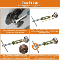 JAERBEE Compression Sleeve Puller Tool Corrosionand Frozen Supply Stop, Pipe Tool Compression Ring Removal Tool. 