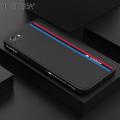 Hontinga for iPhone 5 5S Case Fashion Racing Side Pattern Back Cover Soft Square Edge Liquid Silicone Phone Cases. 