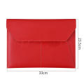 High-quality leather A4 paper file bag Easy to carry Various color Large capacity Portable leather file bag Fashion file bag for Business meetings Office organization Traveling with documents Students. 