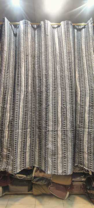 Curtain%20Veranda%20Jacquard%20Double%20Size%207.5ft%20Wifth%20x%208ft+%20Length%20Baramda%20Parda%20Semi%20Jacquard%20Stuff%20With%20Fitted%20Rings%20Ready%20To%20Use%20Luxury%20Heavy%20Set%20Of%201%20Curtain%20-%20Image%203