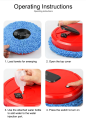 Automatic Mopping Floor Cleaner Robot | Automatic mopping robot | Smart mopping Machine | Rechargeable Dry and Wet Mopping. 