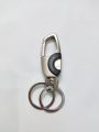 Unique Style Stainless Steel Key Ring with Double Hook Chrome Plated key Chain Best Keychain For Gift High Premium Quality China Imported. 