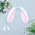 Bunny Ears Hat Black Dog Ears Beanie With Bunny Ears Black Bunny Ears Floppy Bunny Ears Bunny Ears Beanie. 