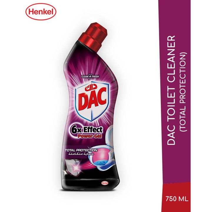 DAC Toilet Cleaner Total Protection -750ML Bottle