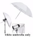 White Umbrella For Studio Photography Lighting - White. 