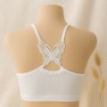 Flourish Undergarments Pack of 3 light Padded Cotton teenage Sports Bra for girls (28 to 32 ) B105. 