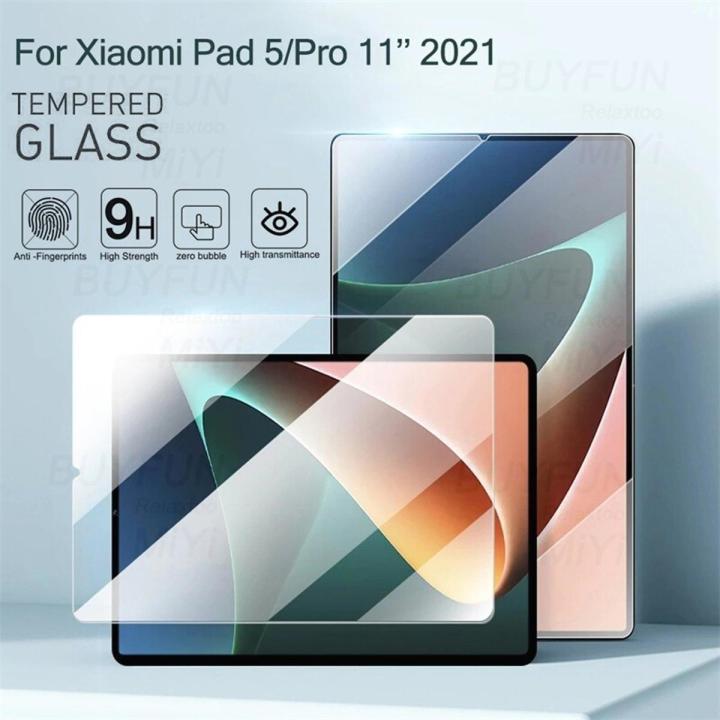 For Xiaomi Mi Pad 5 5 Pro 9H Tempered Glass For Xiaomi Mi Pad 5 5 Pro Screen Protector Glass Xiomi MiPad5 MiPad 5 Pro 11'' Tablet Protective Film Cover