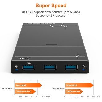 Alxum%20Multi-in-1%202.5%20Inch%20SATA%20to%20USB%203.0%20Tool-Free%20External%20Hard%20Drive%20Disk%20Enclosure%20Case,%20with%20BC%201.2%20Charging%20Hub%205V2A%20Power%20Adapter,%20Optimized%20for%209.5mm%207mm%202.5''%20SATA%20III%20HDD%20SSD,%20Black%20-%20Image%206