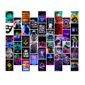 Gaming Posters of your choice 40 Cards 4x6 For Wall Decor - Gaming Room. 