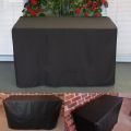 Housewear 4FT Fitted Black Trestle Table Cover Folding Function Party Weddings Market Fair. 