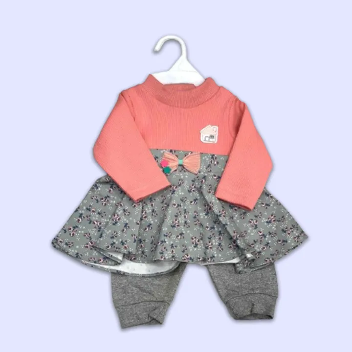 Imported%20Full%20Sleeves%20Baby%20Frock%20For%20Newborn%20(0%20-%206months)%20-%20Image%204