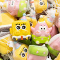 SpongeBob Patrick Star Stress Relief Squishy Anime Cartoon Children's Hand Pinch Toy Healing Gift Qoddess. 