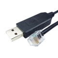 USB To Rj11 Rj12 6P4C Adapter Serial Control Cable EQMOD Cable for Az-Gti Mount Pc Connect for Hand Control Cable,1.8M. 