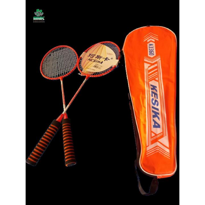 Badminton Racquet (Pack of: 2, kesika 3360) Professional Badminton Racket For Beginner Player Badminton Racket With Carry Bag