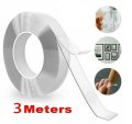 Nano Tape - 3 - 5 Meters, Transparent Double - Sided Silicone Adhesive Tape, Ivy Grip Magic Tape, Nano Tape. 
