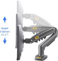 PakJAStore North Bayou F80 Monitor Desk Mount Stand Full Motion Swivel Monitor Arm with Gas Spring for 17-30''Monitors. 