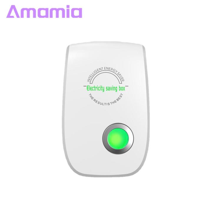Energy-saving Technology Efficient Power Saver Plug for Energy Saving Easy Install Safe Reliable Compatible with Various Devices Save Electricity