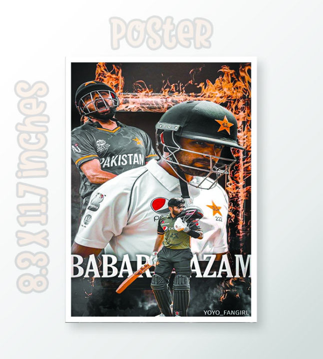 Fire%20Poster%20King%20Babar%20Azam%20Poster%20-%20Image%202