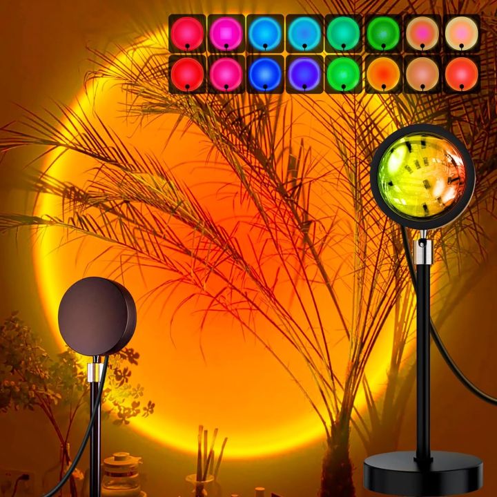 Sunset%20Lamp%20Projector%20Sun%20Lamp%20Projection%20for%20Aesthetic%20Room%20D%C3%A9cor%20Sunset%20Light%20with%20Remote%2016%20Colors%20Changing%20Sunrise%20Mood%20Atmosphere%20Lamp%20for%20Bedroom%20-%20Image%203