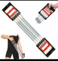 Bodybuilding Chest Expander – Professional 5-Spring Strength Chest Pull | Fitness Exercise Equipment for Chest, Shoulder, and Arm Muscle Development | 5-Spring Chest Expander for Home Workout and Gym Training. 