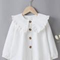 "Sweet Simplicity: White Baby Shirt" perfect causual wearing top. 