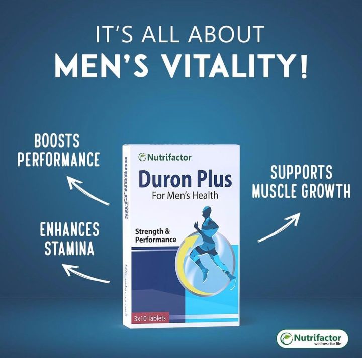 Duron Plus For Men's Health 30s Tablets
