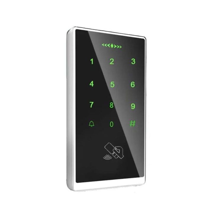 Smart RFID Door Lock Touch Keypad Door Lock Digital Access Control Home Security System Garage Door Lock Electric Magnetic Door Lock Safe Electronic Opener Smart Door Lock RFID Keypad Lock Electronic Access Control