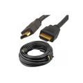 5m High Speed HDMI Cable – Ultra HD 4k x 2k HDMI Cable – HDMI to HDMI M/M - 5 meter HDMI 1.4 Cable - Audio/Video Gold-Plated (HDMM5M),Black. 