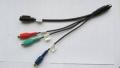 9 Pin S-Video To Female RGB / 3 RCA and 4 Pin S-Video Female Component Cable. 