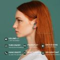 J18 Airpods Wireless Earbuds TWS Bluetooth Headphone HIFI Sound In-ear Earpods with Mic and Touch Control Waterproof Headset for All Bluetooth Devices- Npc-7. 
