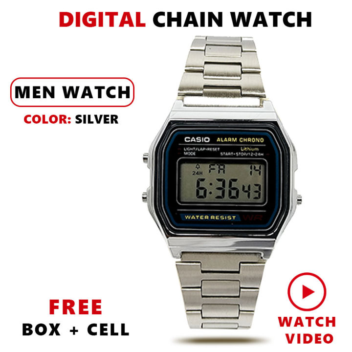 Original Digital Casual Waterproof Stainless Steel Premium Quality Wrist Watch