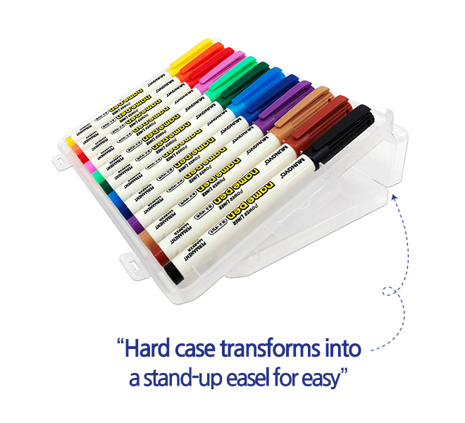 Mungyo%20Powerline%20Name%20Pen%20set%20Permanent%20Marker%201%20mm%20Fine%20Tip%2012%20Colors%20-%20Image%202