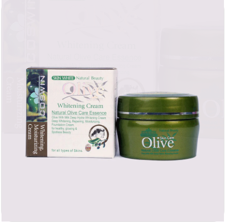 Coswin Skin Care Natural Olive Whitening Cream for all Skin Type.