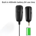 Wireless Microphone Lavalier Lapel Microphone Interview Microphone for iPhone Android Phone iPad DSLR PC Laptop Youtube Live. 