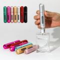 High quality Portable 8ml mini perfume refill travel size bottles with spray cent pump refillable perfume bottle. 