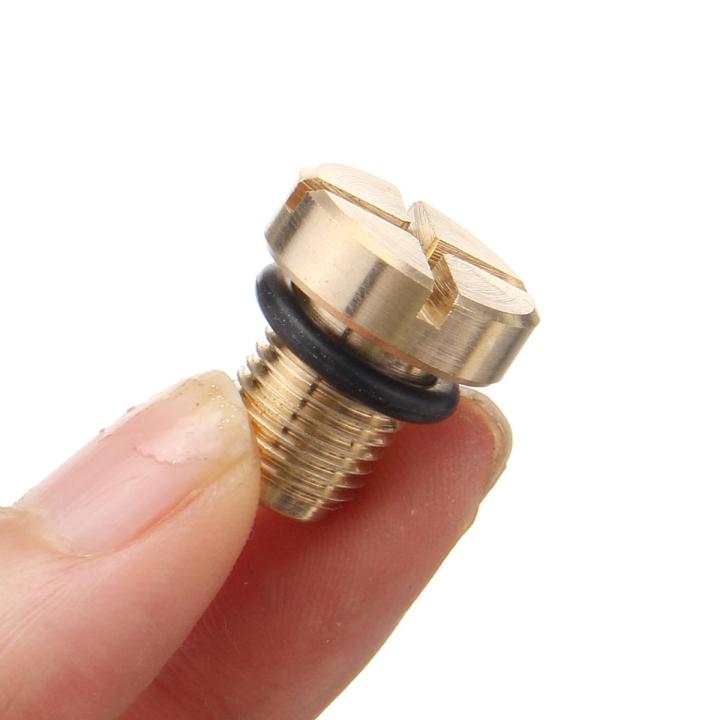Upgraded Brass Radiator Coolant Expansion Tank Bleeder Screws - View #4