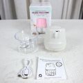 Wireless Electric Mini Food Chopper 100ml Small Food Processor For Garlic Veggie, Dicing, Mincing & Puree, Fruit Salad. 