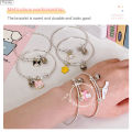 【TY】Bracelet Female Cartoon Cinnamoroll Dog Kulomi Adjustable Bracelet Couple Best Friends Bracelet TY. 