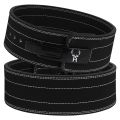 Weight Lifting Lever Leather Gym Belt - 10mm Powerlifting Lever Belt for Men & Women - Lower Back Support Weightlifting Belt for Powerlifting, Deadlifts, Squats. 