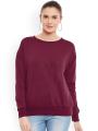 MAroon Sweatshirt For Women. 