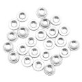Rivet nut fastener-25pcs x Self Clinching Nut-Silver. 