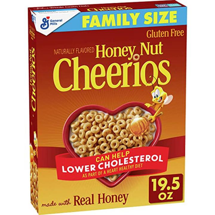Honey Nut Cheerios, Gluten Free Cereal With Oats, 306 grams