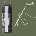 3pcs White Sketch Charcoal Pencils for Sketching Painting Drawing Standard Highlight Carbon Pens Art Craft Tools School Supplies. 