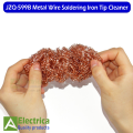 JZQ-588B Metal Wire Brush Soldering Iron Tip Cleaner with Stand Holder Set BGA Repairing Tool by Electrica. 