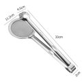 Stainless Steel Paw Oil Leak Clip Food Tongs Kitchen Frying Filter Shovel Clamp Serving Tongs Steel Wire Filter Fine Mesh Spoon Salad Clip. 