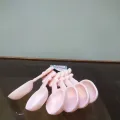 Mini  Plastic  Spoon  Set  6Pcs For Spice Jars. 